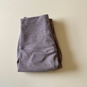 lululemon purple/grey align leggings